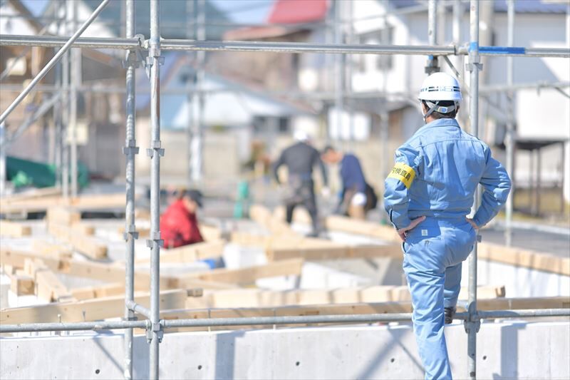 建築現場の現場監督