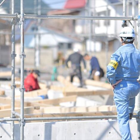 建築現場の現場監督